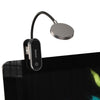 Baseus DGRAD-0G Comfort Reading USB Charging Mini Portable Clip Lamp(Dark Gray)
