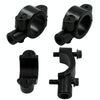 6 PCS Motorcycle Modification Accessories Handlebar Mirror Holder(M10 22mm Black)