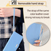 For ASUS Zenfone 9 / 9Z Crossbody Chain Leather Phone Case(Blue)