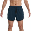 L Three Pants Men Gym Shorts Quick Dry Swimming Trunks(Navy)