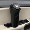 Car Mini Trash Can Multifunctional Interior Storage Box(Red)