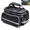 Mountain Bike Rear Shelf Bag Riding Bag Long And Short Distance Waterproof Pack(Black)