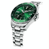 NORTH EDGE ANCHOR Men Outdoor 100m Waterproof Mechanical Watch(Green)