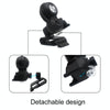 1pair Universal LED Cave Shoe Light Night Riding Dog Walking Camping Shoe Lamps(Black)