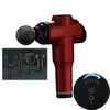 Muscles Relax Massager Portable Fitness Equipment Fascia Gun, Specification: 6206 6 Gears Red(AU Plug)