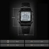 SKMEI 1381 Multifunctional Men Outdoor Business Sport Noctilucent Waterproof Digital Wrist Watch(Black)