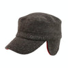OUTFLY Winter Windproof and Warm Corduroy Bomber Hats, Hat Size:S (54-56cm)(Coffee)