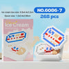 6086-7 Tricolor Cup Childhood Memory Ice-Cream Series Micro-Particle Building Block Toys Birthday Gift