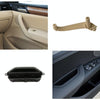 Car Rear Right Inside Doors Handle Pull Trim Cover 5141 7394 519-1 for BMW X3 X4, Left Driving (Black)