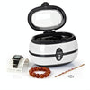 VGT-800 600ml Low Noise Vacuum Cleaner Ultrasonic Cleaner with SUS304 Tank for Home Jewelry Eyeglass Watch, Specification:UK Plug