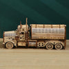 Fuel Tanker Money Storage Jar 3D Wooden Puzzle Children Educational Toys DIY Handmade Ornaments  Large