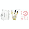 For Fujifilm Instax Mini 11  5sets Storage Case + Shoulder Strap + Sticker 3 In 1 Set(Set 2)