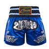 ZhuoAo Muay Thai/Boxing/Sanshou/Fighting Shorts for Men and Women, Size:XL(Classic Blue)