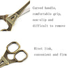 Stainless Steel Eiffel Tower Scissors Handmade Thread Tea Bag Scissors(Green Bronze)