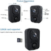 1080P HD Mini Spy Camera with Night Vision, Motion Detection (Black)