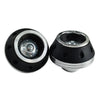 1pair Motorcycle CNC Modification Accessories Drop-proof Aluminum Alloy Fork Cup(Silver)