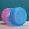 2.2L Large-Capacity Water Cup Sports And Fitness Straw Large Water Bottle Heat-resistant Plastic Barrel(Pink)
