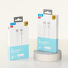 ROCK P8 Prime Series 1m USB-C / Type-C Fast Charging Data Cable, Interface:PD27W 8 Pin(White)