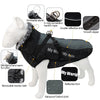 Reflective Dog Coat XL Grey - Waterproof, Warm Winter Jacket