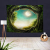 Dream Forest Series Party Banquet Decoration Tapestry Photography Background Cloth, Size: 100x75cm(K)