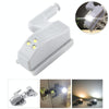 0.3W Universal Inner Hinge LED Sensor lamp Cupboard 3 LEDs Night light Auto ON/OFF Bulb(White Light)