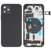 iPhone 12 Back Cover Assembly (Black) with Wireless Charging