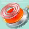 Non-Adhesive Pan Cake Crust Omelette Breakfast Pancake Pan, Colour: Green 28cm