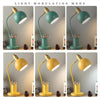 YY-1109 Student Desk LED Eye Protection Lamp with Pen Holder, CN Plug, Specification: Tricolor(Green)