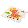 Children Educational Toy Wooden Cartoon Jigsaw Puzzle(Cherry)