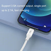 ROMOSS CB251V 3.5A USB To 8 Pin+Type-C+Micro USB 3 In 1 Charging Cable, Length: 1.8m