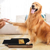 Dog Scratch Board Nail Grinder with Treat Drawer - Black