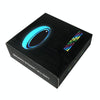 1 Pair Automotive LED Colorful Luminous Water Coaster Acrylic Car Cup Tank Atmosphere Lamp(Star Model)