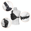 Sports Outdoor Vest Chest Bag for Walkie Talkie(Black)