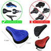 Bicycle Cushion Covers Cycling Gear Accessories, Color: Black