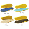 5 Pairs Stretch Breathable Deodorant Running Cushion Insoles, Shoe Size:46(Deep Blue)
