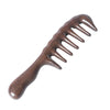 Meridian Massage Wooden Comb, Style: Red Sandalwood Large Tooth