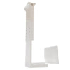 Universal PC Case Holder CPU Stand Hanging Adjustable Computer Mainframe Host Bracket, 300-500mm Height Adjustable, 145-235mm Width Adjustable(White)