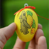 4 PCS Handmade Cartoon Painted Easter Eggs Children Educational Toys, Random Pattern and Color