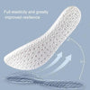 5pairs Super Soft High Elasticity Sports Insoles Summer Insoles, Size: 45(Black)