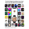 HD12 1.75 inch IP68 Waterproof Smart Watch, Support Blood Oxygen Monitoring(Purple)