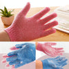 5 PCS Shower Bath Gloves Exfoliating Spa Massage Scrub Body Glove(Red)