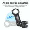 WEST BIKING Mountain Bike Adjustable Handlebar Angle Riser Handlebar Lift Accessories 25.4x120mm