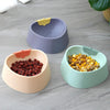 Green Strawberry Cat Bowl - Anti-Slip, Food-Safe PP