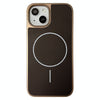 For iPhone 14 Pita Series MagSafe TPU + PC Texture Phone Case(Gold)