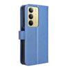 For Realme C75 4G Diamond Texture Leather Phone Case(Blue)