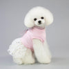 Pet Summer Skirt, White, XS - Dog, Cat, Rabbit Clothes