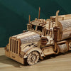 Fuel Tanker Money Storage Jar 3D Wooden Puzzle Children Educational Toys DIY Handmade Ornaments Small