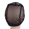 Elastic Hair Net Cap Lace Mesh Bottom Cover Wig Accessories, Size:56CM(Black)