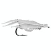 10 PCS 4cm Fishing Soft Artificial Shrimp Bait Lures Popper Poper Baits with Hook(Fluorescent)