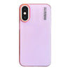 For iPhone XS Max Soft Sandy Skin Feel Translucent PC Phone Case(Rose Pink)